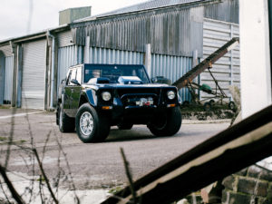 This 1987 Lamborghini LM002 was given a complete restoration following years of use and long-term storage.