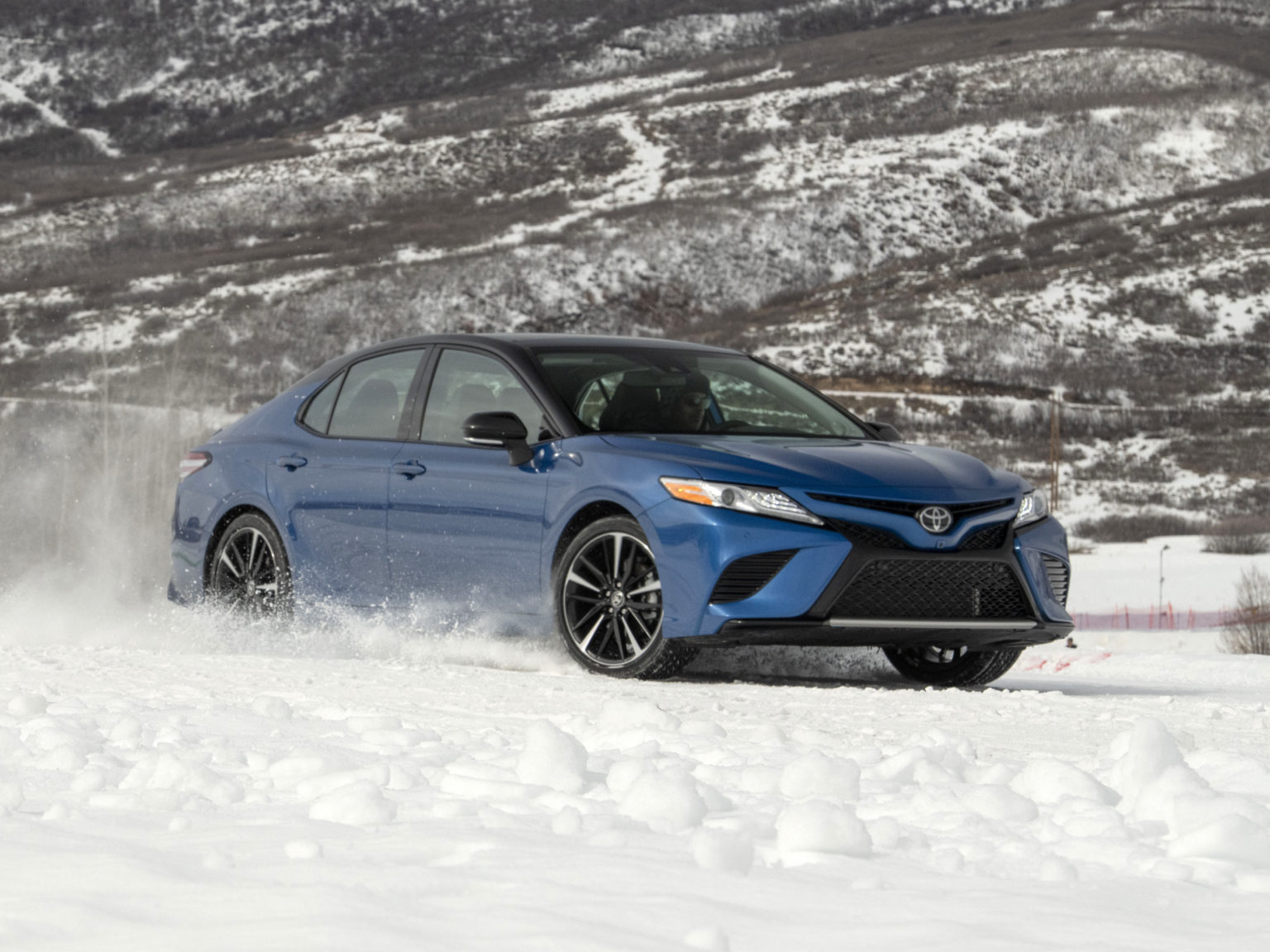 The all-wheel drive system of the 2020 Toyota Camry was put to the test in Park City, Utah in early February by the AutomotiveMap team.