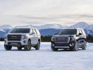 GMC has revealed the AT4 and Denali versions of their popular three-row SUV.