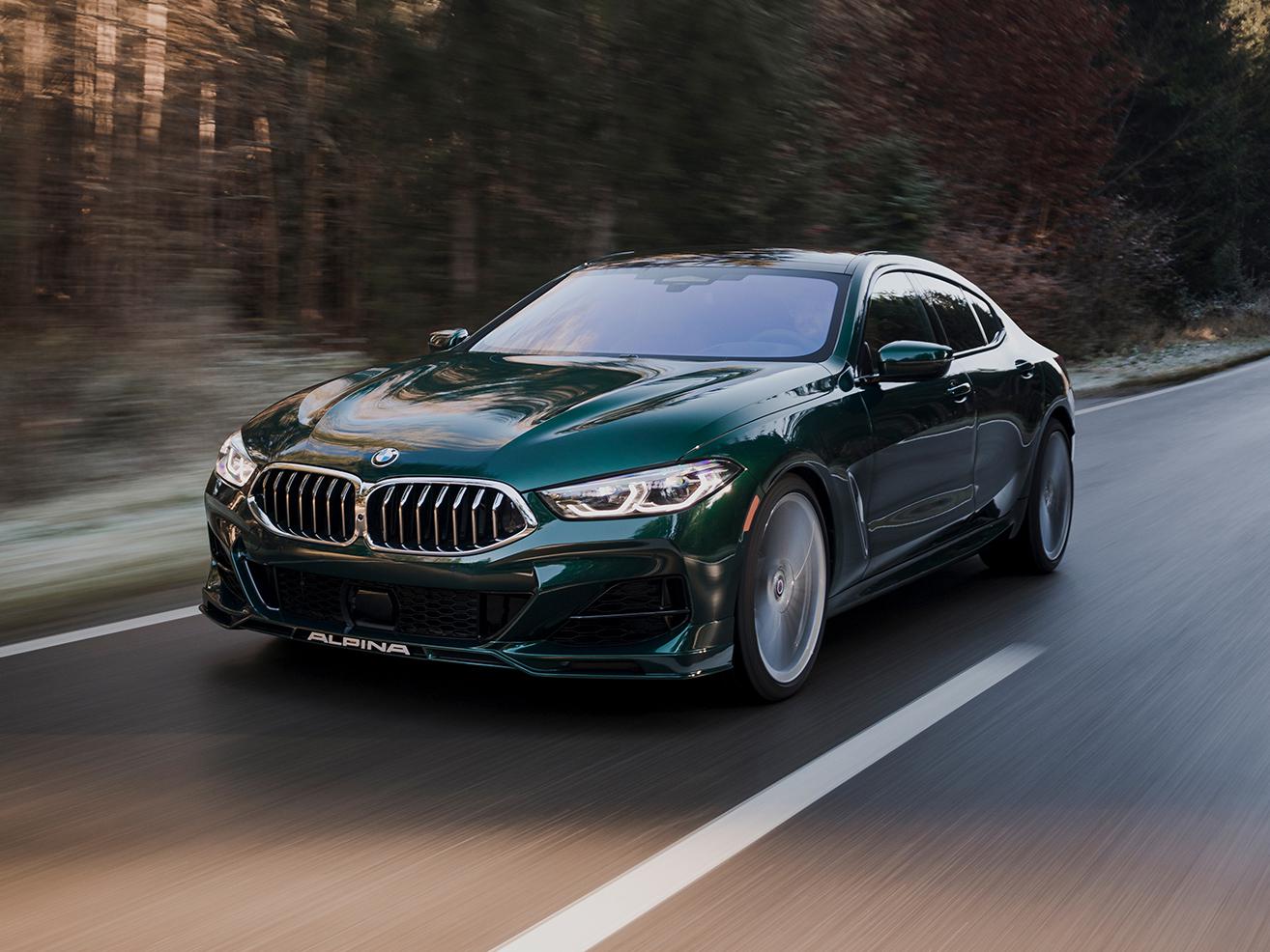 The 2022 BMW Alpina B8 Gran Coupé is a grand take on tuned luxury.
