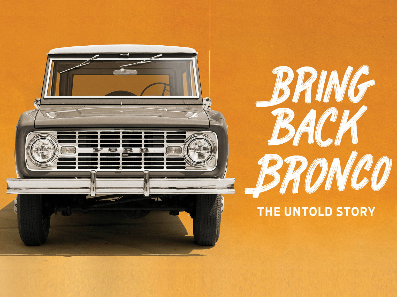 A new podcast sheds light on the history of the Ford Bronco