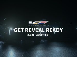 New Cadillac V-Series vehicles will be revealed February 1.