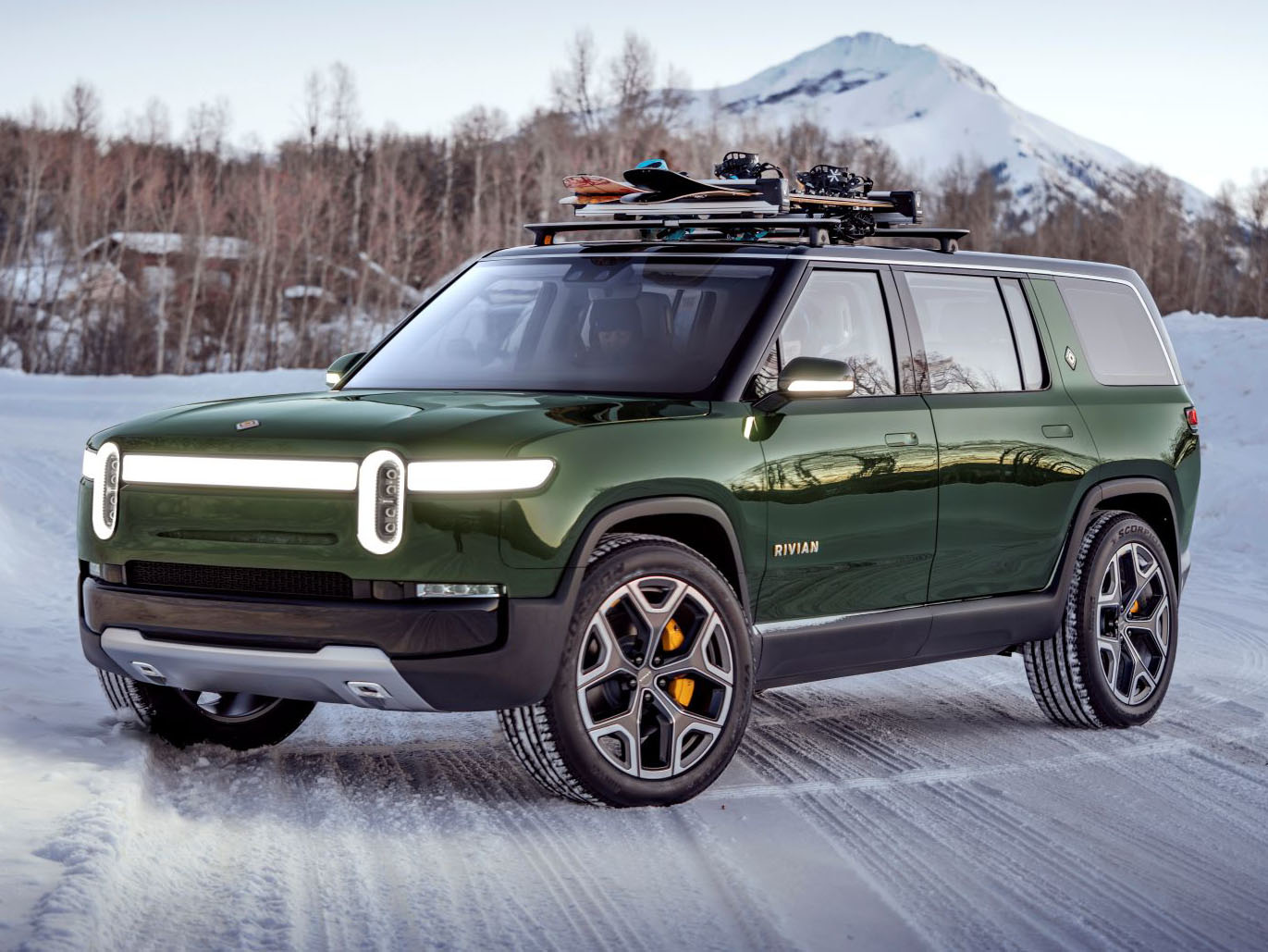 Pirelli and Rivian spent nearly two years developing the tires.