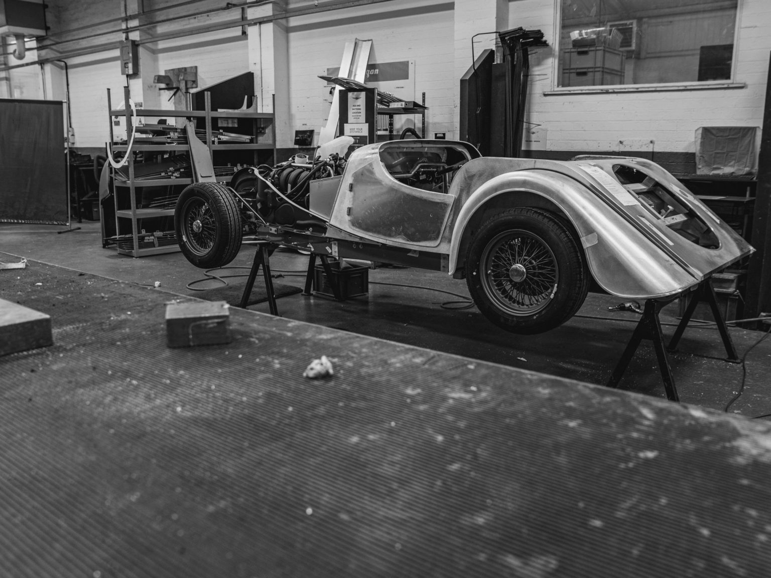 Morgan has said goodbye to the traditional steel chassis as the automaker prepares to enter a new design and engineering era.
