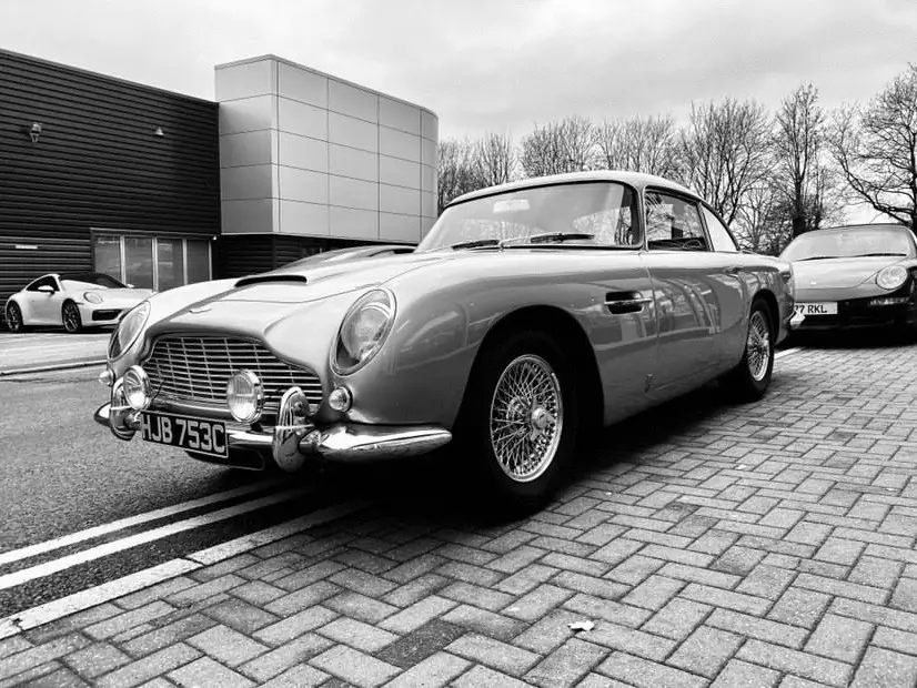 A 1965 Aston Martin DB5 Vantage has gone missing.