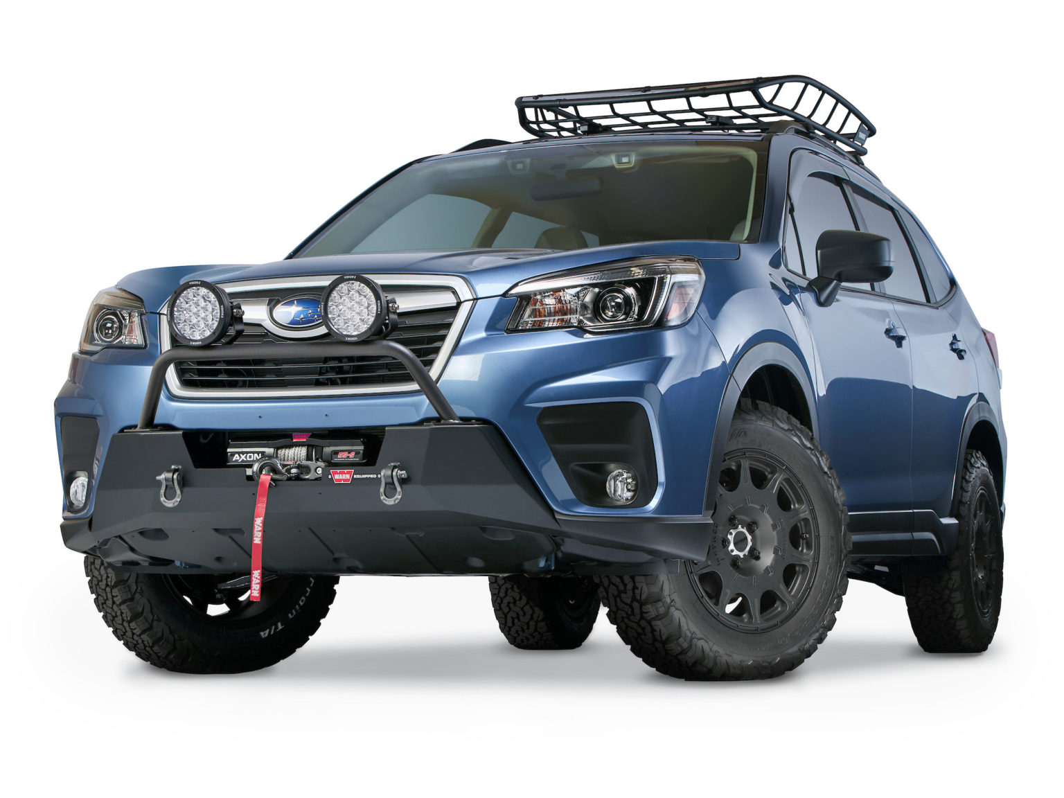 Warn has introduced new low-profile mounting systems for the Subaru Forester and Outback.