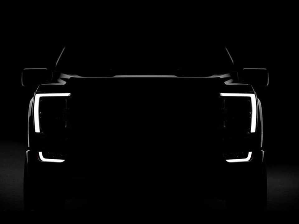 The first official teaser image of the Ford F-150 has been released.