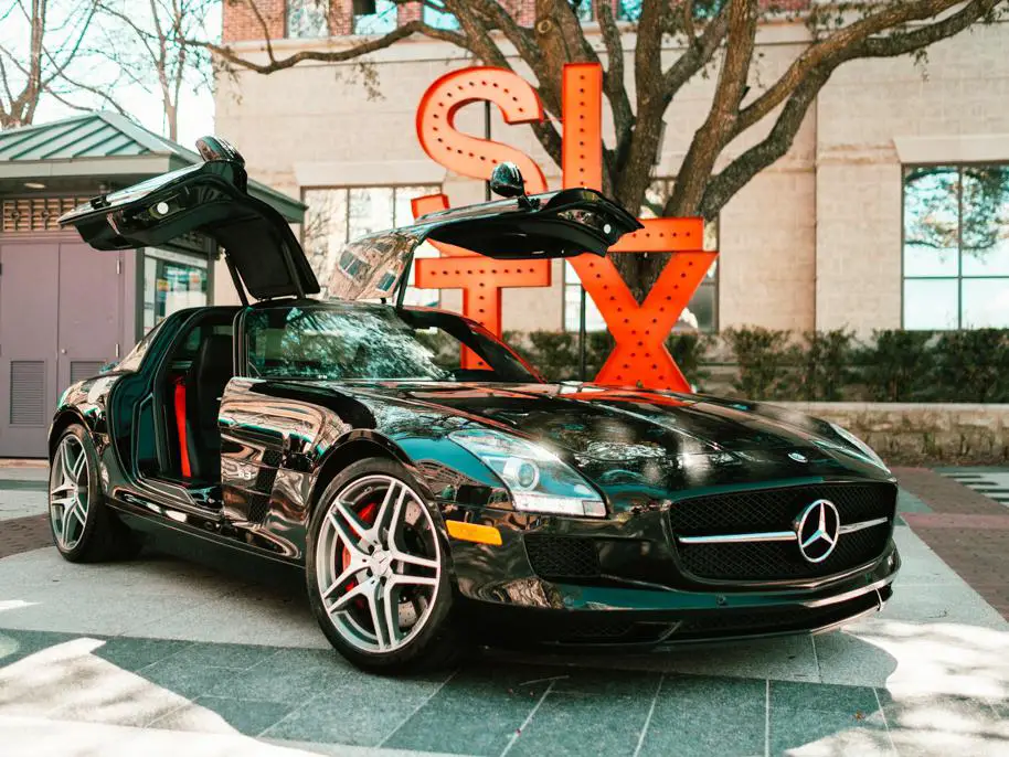 Mercedes-Benz of Sugar Land hosted a car show at the Sugar Land Town Square last weekend.