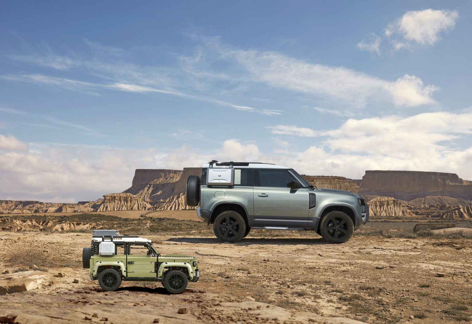 Land Rover has partnered with LEGO to create a Defender Technica vehicle.