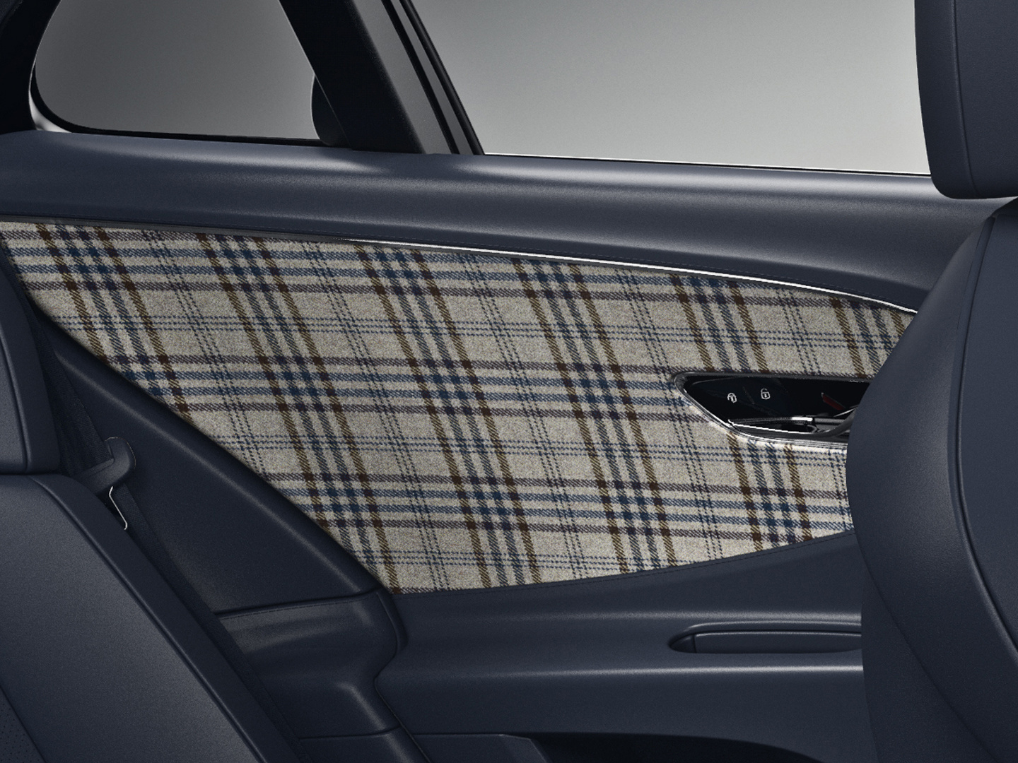 A new tweed interior is available in three Bentley models.