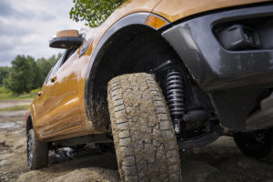 Ford is giving the Ranger and F-150 available off-road leveling kits.