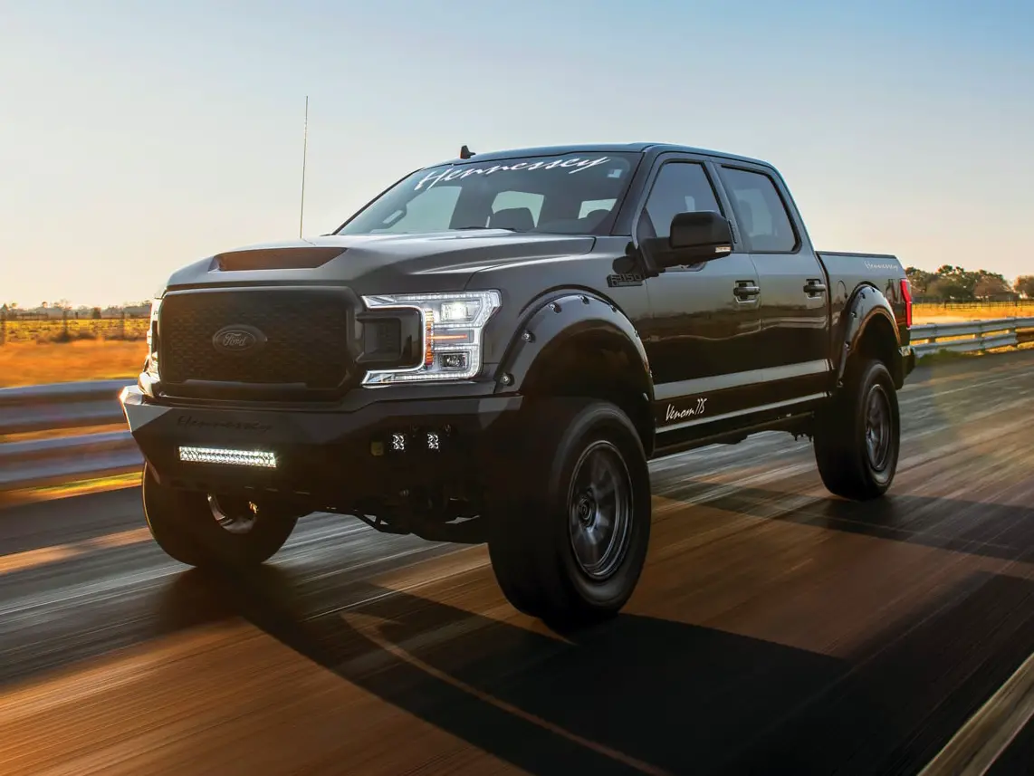 Hennessey has taken the Ford F-150 up a notch (or two) with its new truck.
