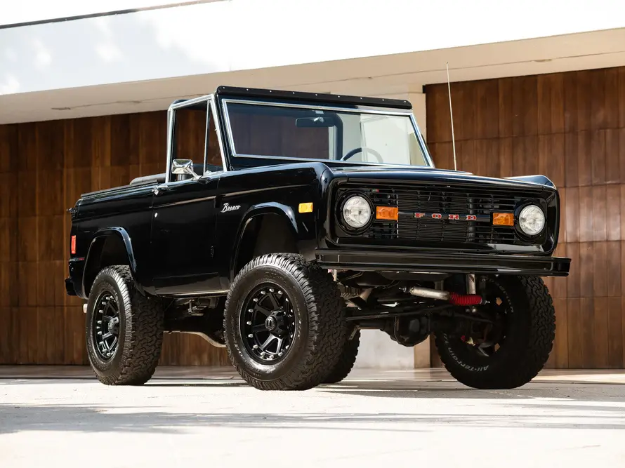 Simon Cowell's 1977 Ford Bronco is one of a number of celebrity-owned vehicles up for auction this week.