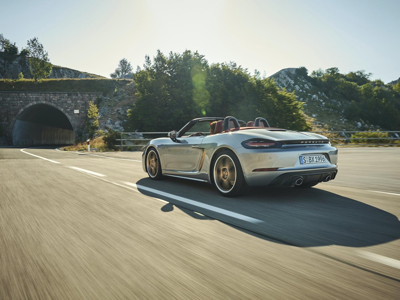 The new Porsche Boxster 25 years celebrates the anniversary of the convertible's debut.