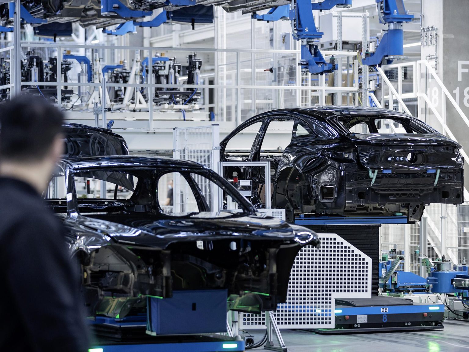 Mercedes-Benz EQS production has begun at Factory 56.