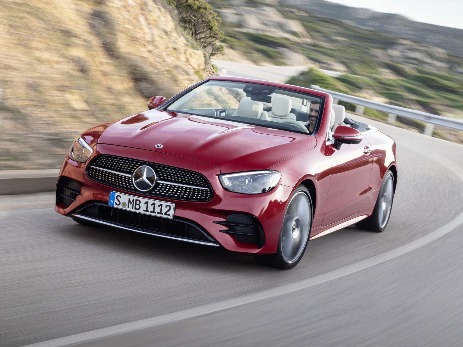 Mercedes-Benz has refreshed the interior and exterior of the E-Class coupe and cabriolet.