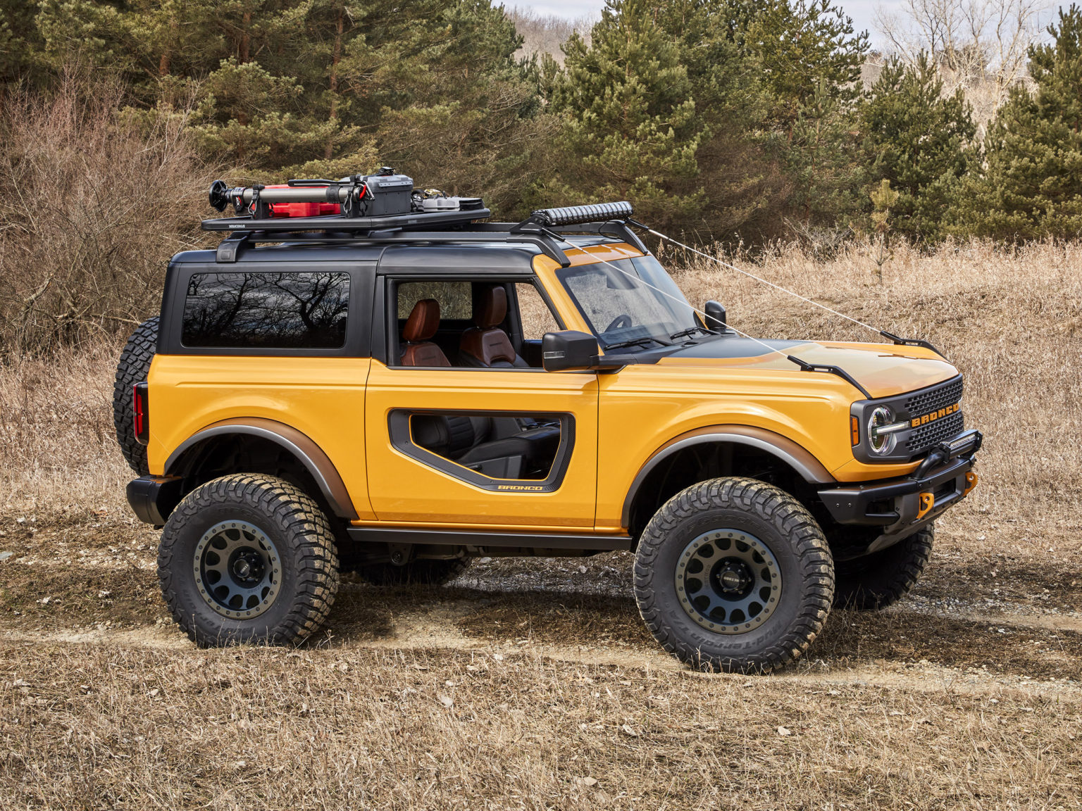 The Bronco will have over 200 accessories available from launch.