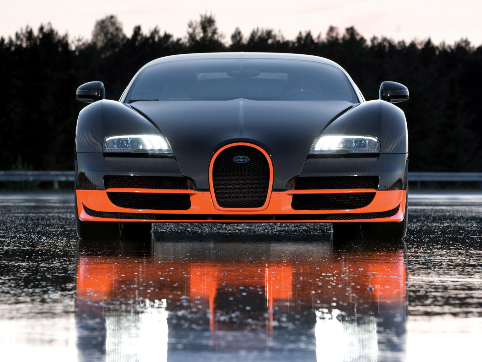 The Bugatti Veyron 16.4 Super Sport is just one of brand Design Director Achim Annscheidt's favorite Bugattis.