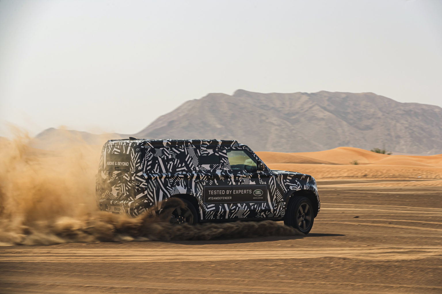 Land Rover enlisted the help of the Red Cross to test the 2020 Land Rover Defender.