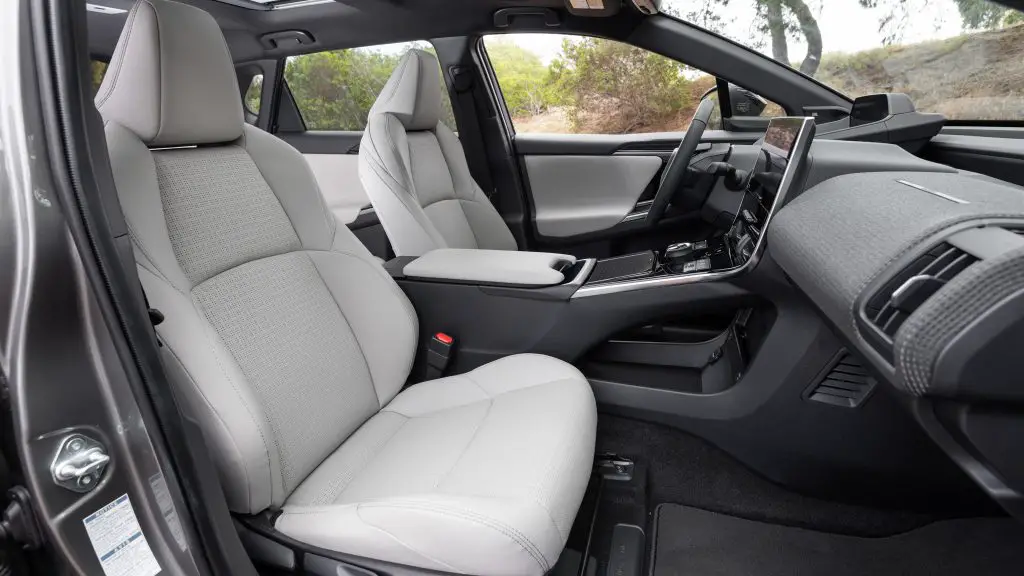 Toyota bZ4X interior