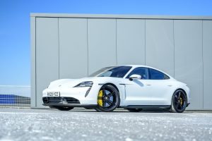 Behind the Wheel Test Driving the Porsche Taycan Turbo S